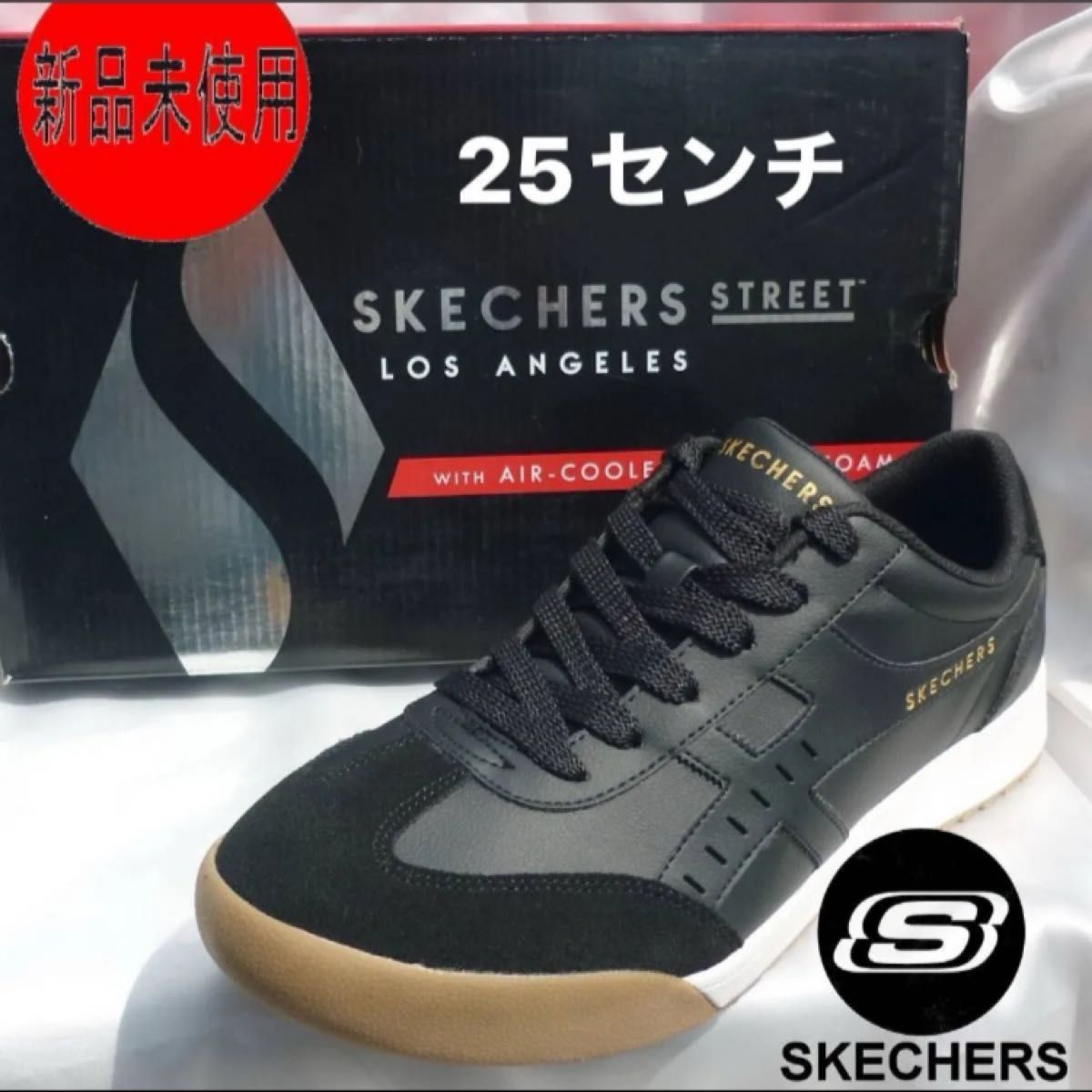 新品 ユニオン76 Lubricantas 安全靴 スニーカー 25cm 安全靴 黒 