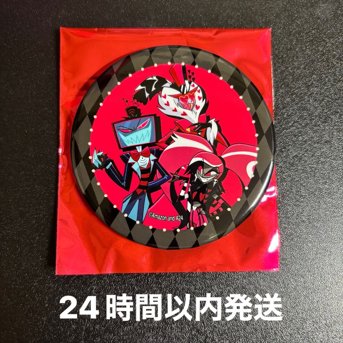 HAZBIN HOTEL ハズビンホテル マルイポップアップ 缶バッジ