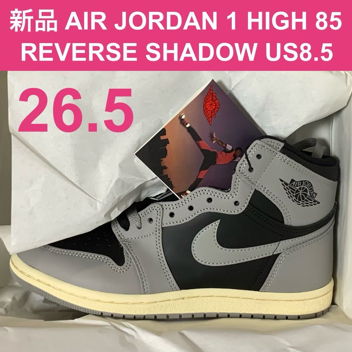 NIKE AIR JORDAN 1 HIGH 85 SHADOW AND REVERSE SHADOW MODEL KIT 