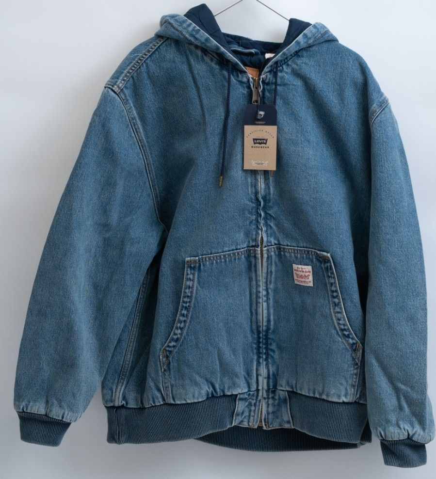 90s Carhartt アクティブジャケット デニム あいみょん XL相当 裏地