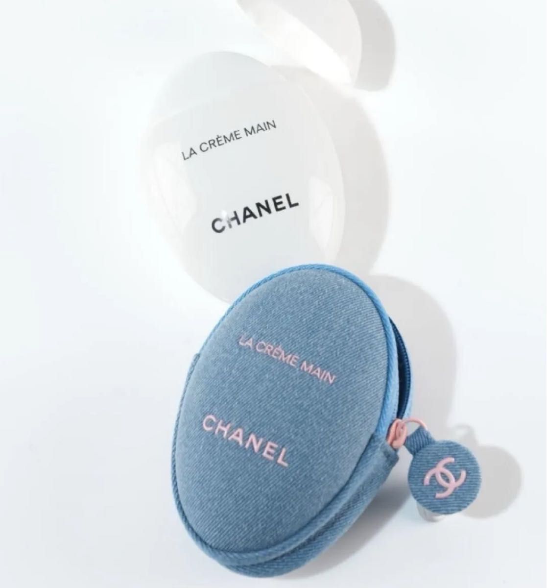 CHANEL シャネル ラクレームマンデニム ハンドクリーム 【ショッパー