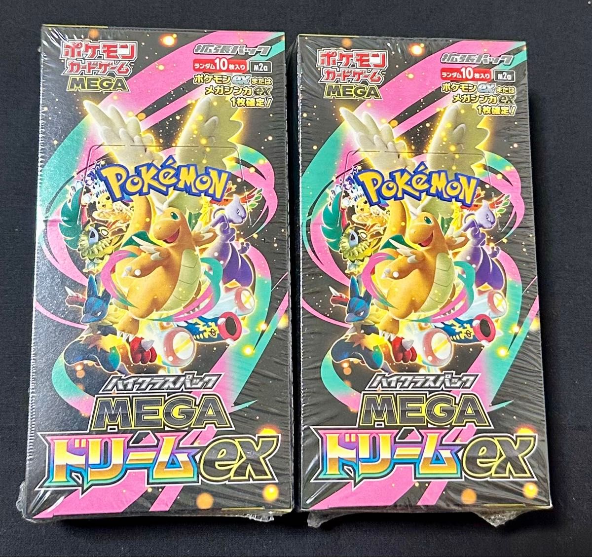 ポケモンカードゲーム MEGAドリームex 4ボックス シュリンク付き