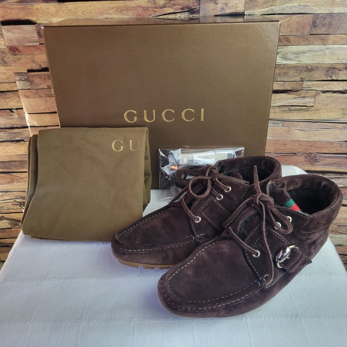GUCCI インターロッキング ローファー シェリー ウェブ 39 1/2 | Shop