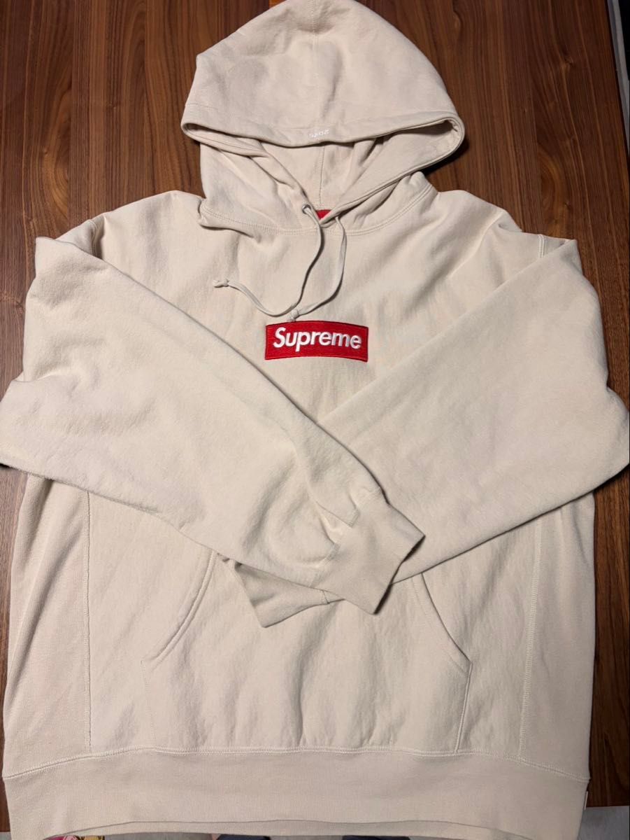 Supreme LACOSTE Logo Panel Hooded Sweatshirt ラコステ シュプリーム