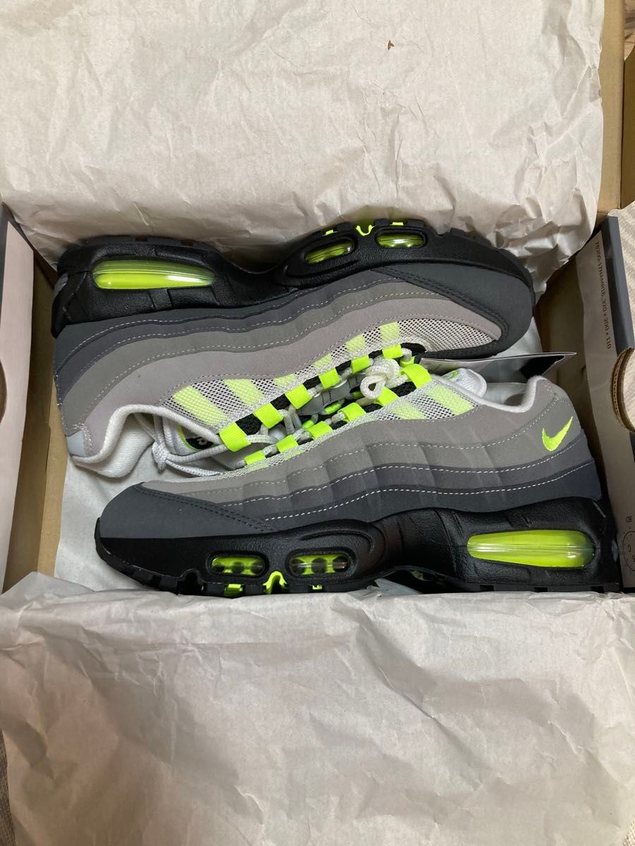 新品】Nike W Air Max 95 Big Bubble Neon Yellow エアマックス 95 