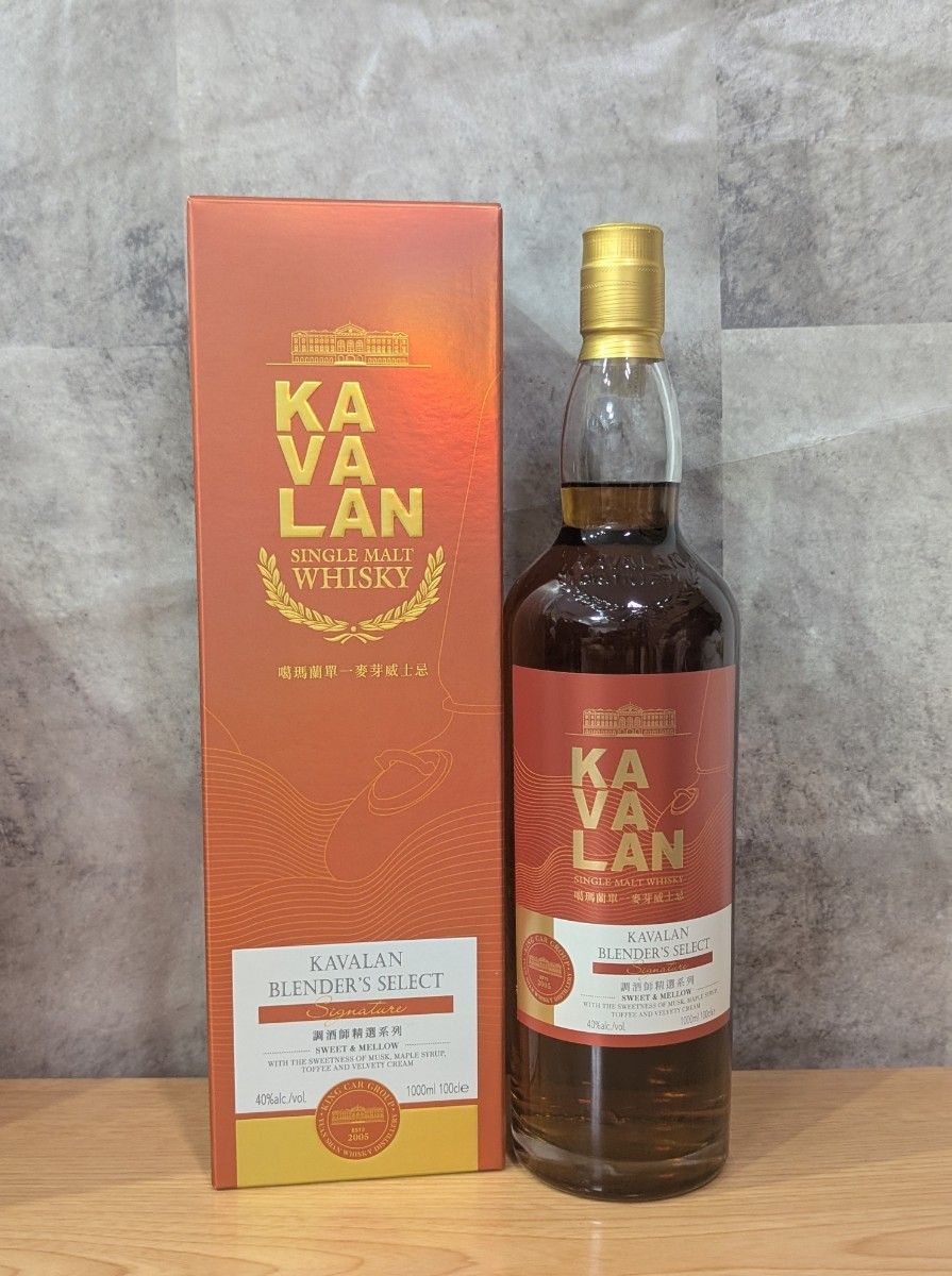 ウイスキー KAVALAN 未開封 未開封KAVALAN CLASSIC ウイスキー 40