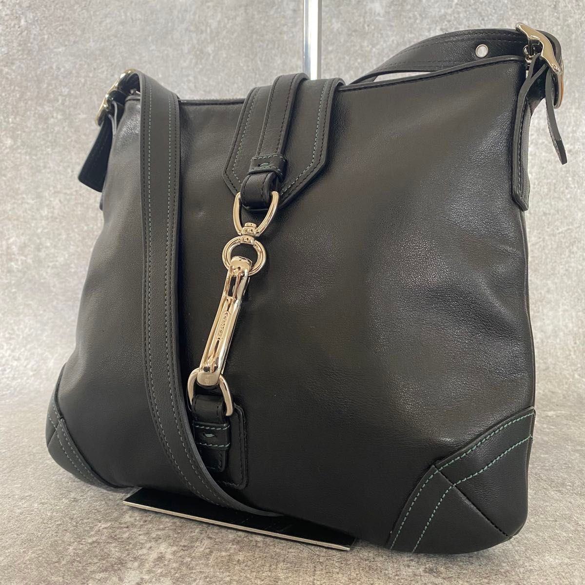極美品☆COACH コーチ ショルダーバッグ 2WAY トートバッグ レザー