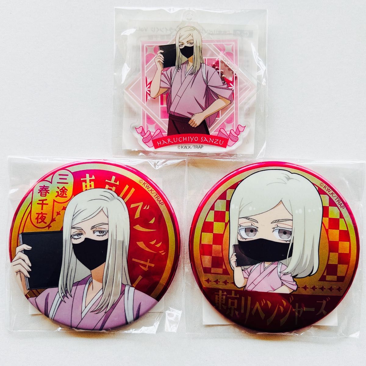 東京リベンジャーズ 新体験展 メタリック缶バッジ 三途春千夜 | Shop