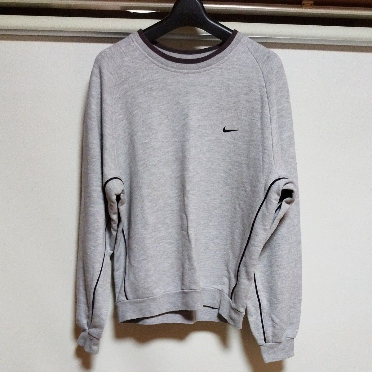 NIKE ACG スウェット トレーナー グレー ピンク ロゴ メンズ | Shop at