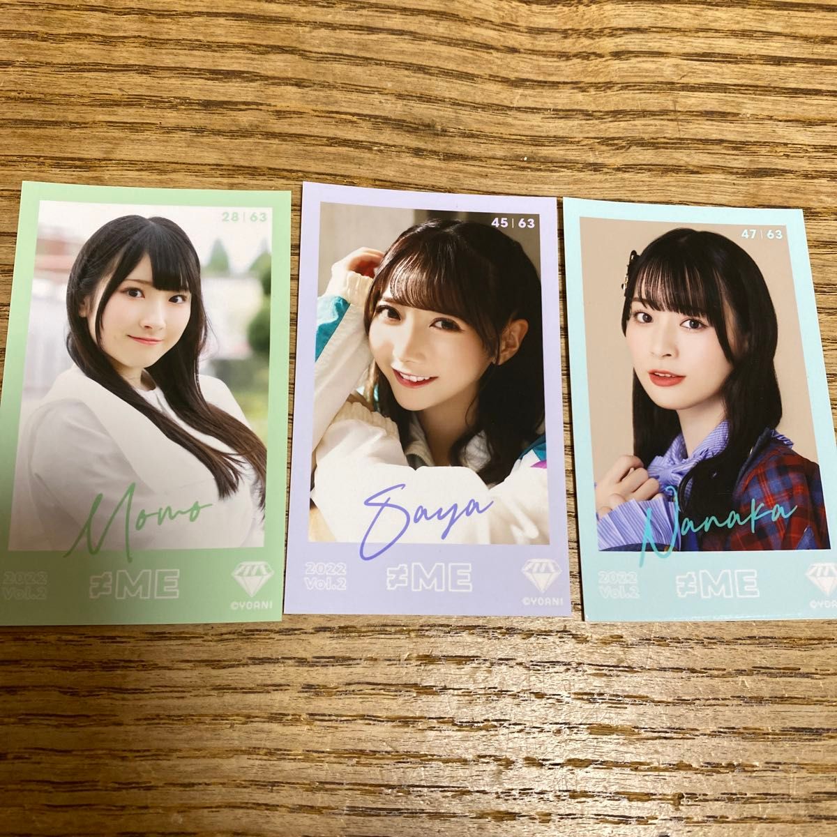 ☆≠ME☆ノイミー☆ 永田詩央里☆JR推し旅コラボ☆ポストカード