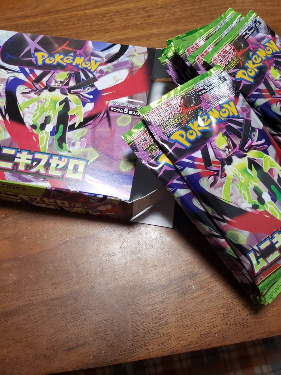 10box ムニキスゼロ シュリンク付 ポケモンカード シュリンク付き