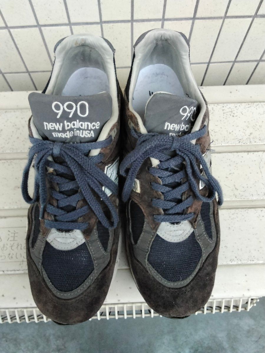 人気モデル】New Balance M990NB3 28.0cm 990v3 ネイビー | Shop at 