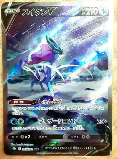 ポケモンカード スイクンV SAR VSTARユニバース PSA10 | Shop at