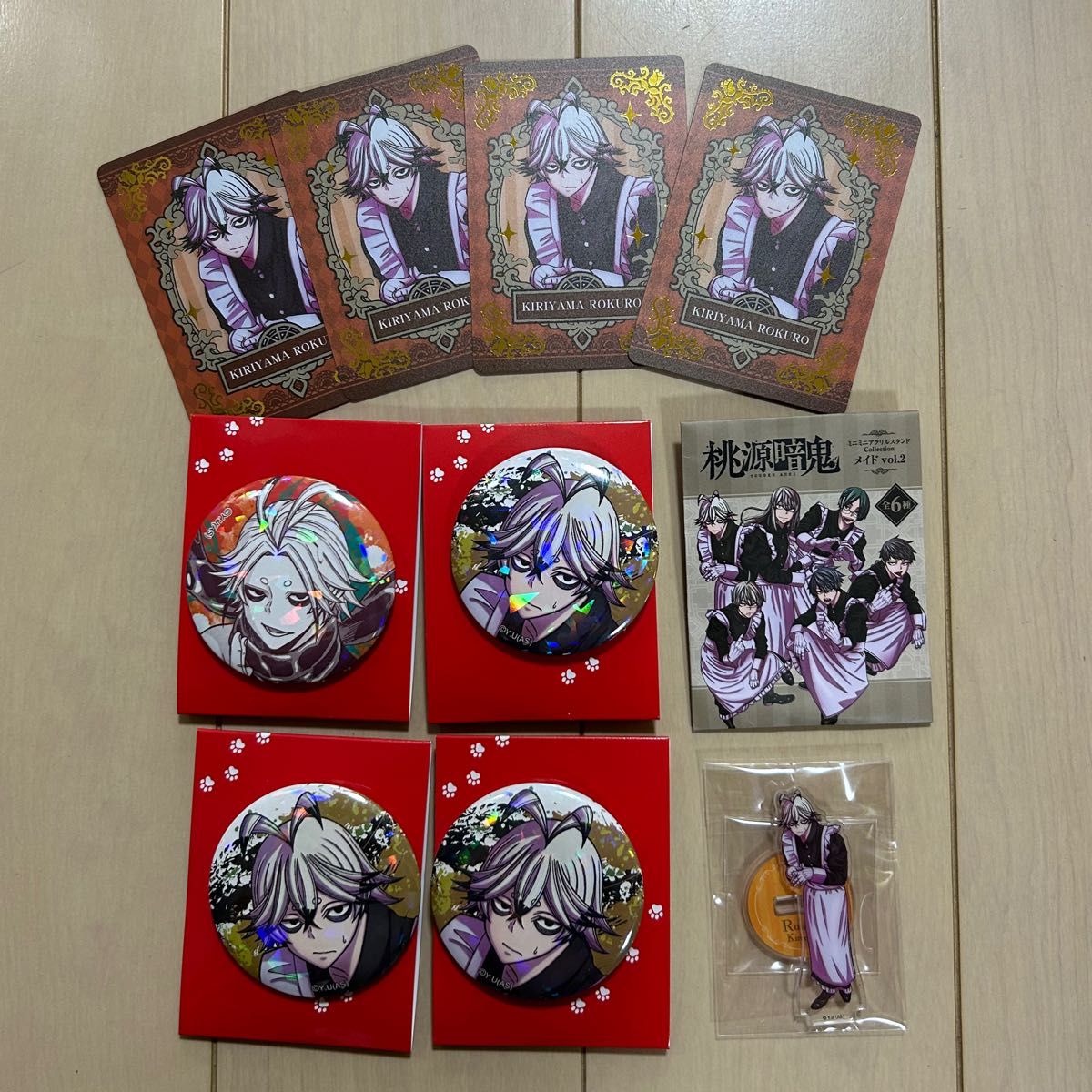 桃源暗鬼 一ノ瀬四季 缶バッジ ホログラム マズル vol1 | Shop at