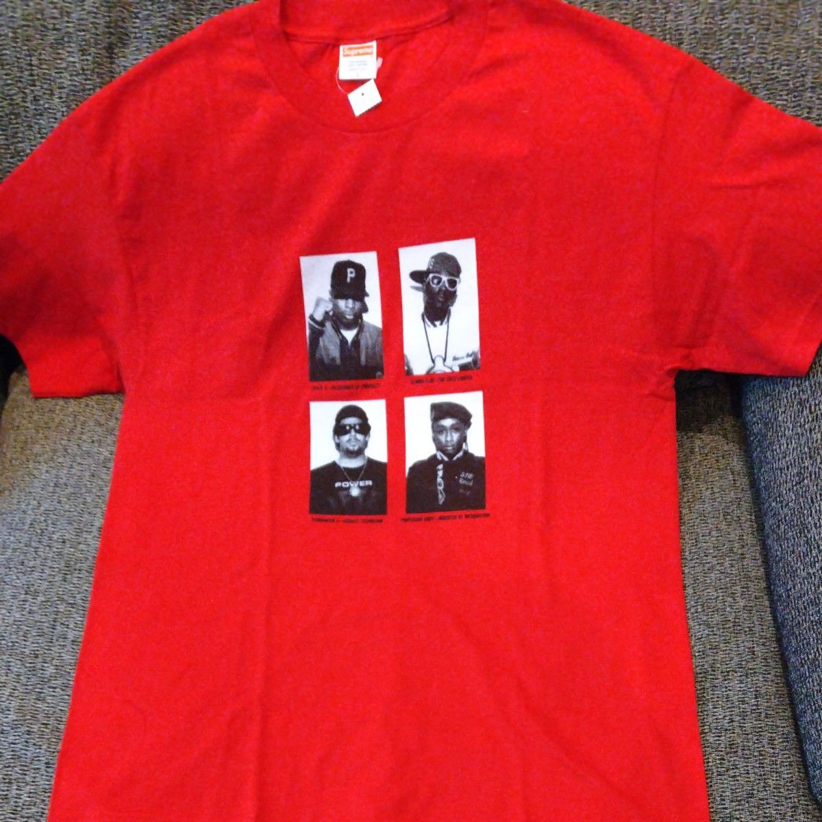 激レア！Supreme Public Enemy Tee Black 2006SS Public Enemy Tシャツ