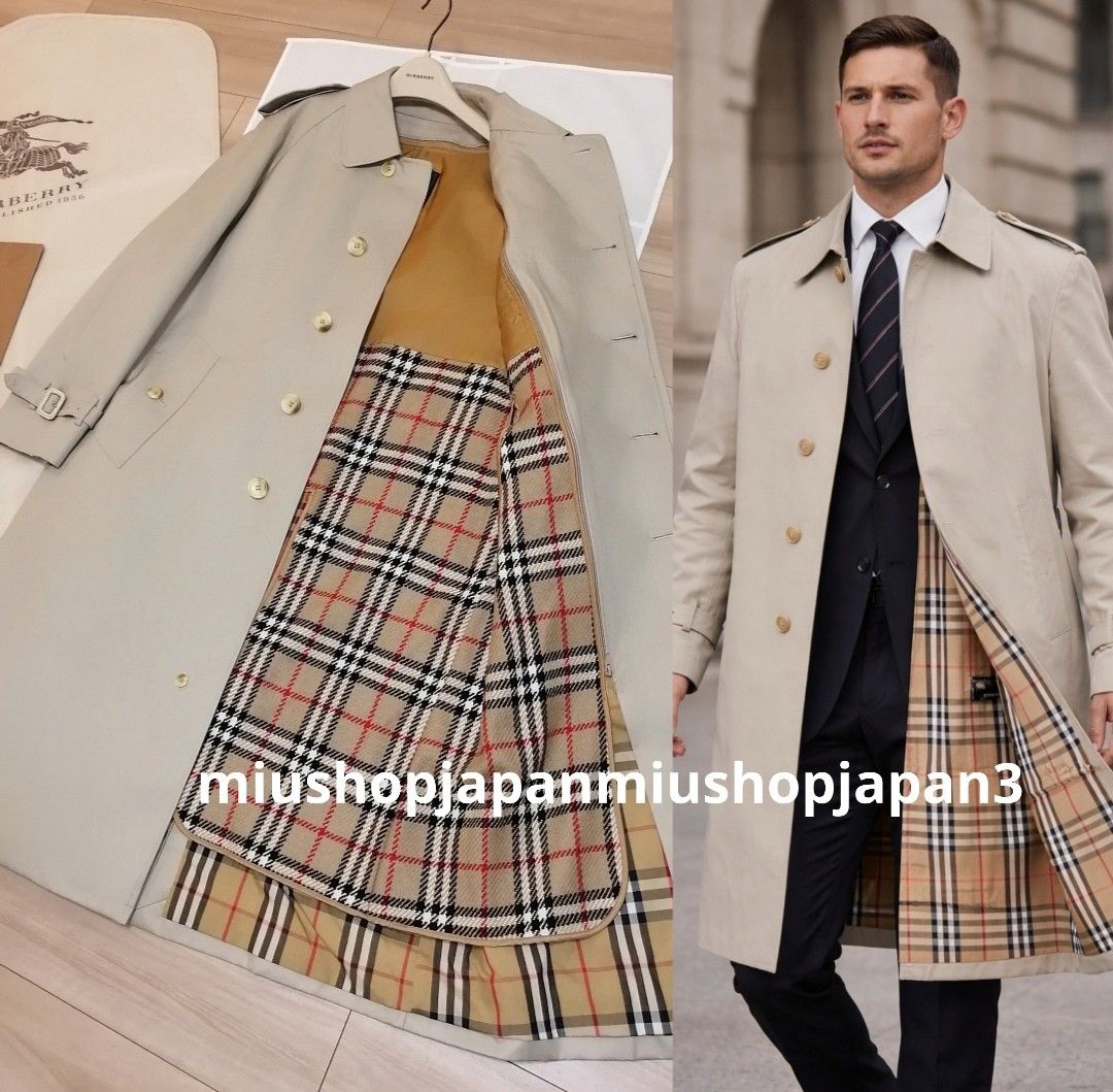 貴重希少○L ヴィンテージバーバリー BURBERRY ステンカラーコート