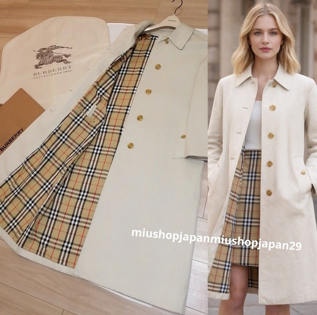 貴重希少○S ヴィンテージ BURBERRY ステンカラーコート バーバリー