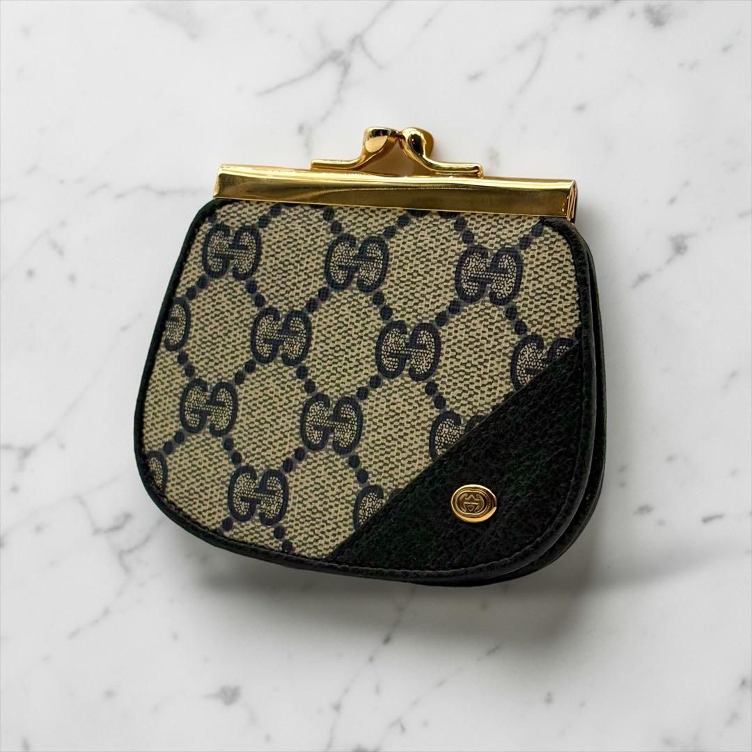 Dior がま口 コインケース ChristianDior トロッター キャンバス