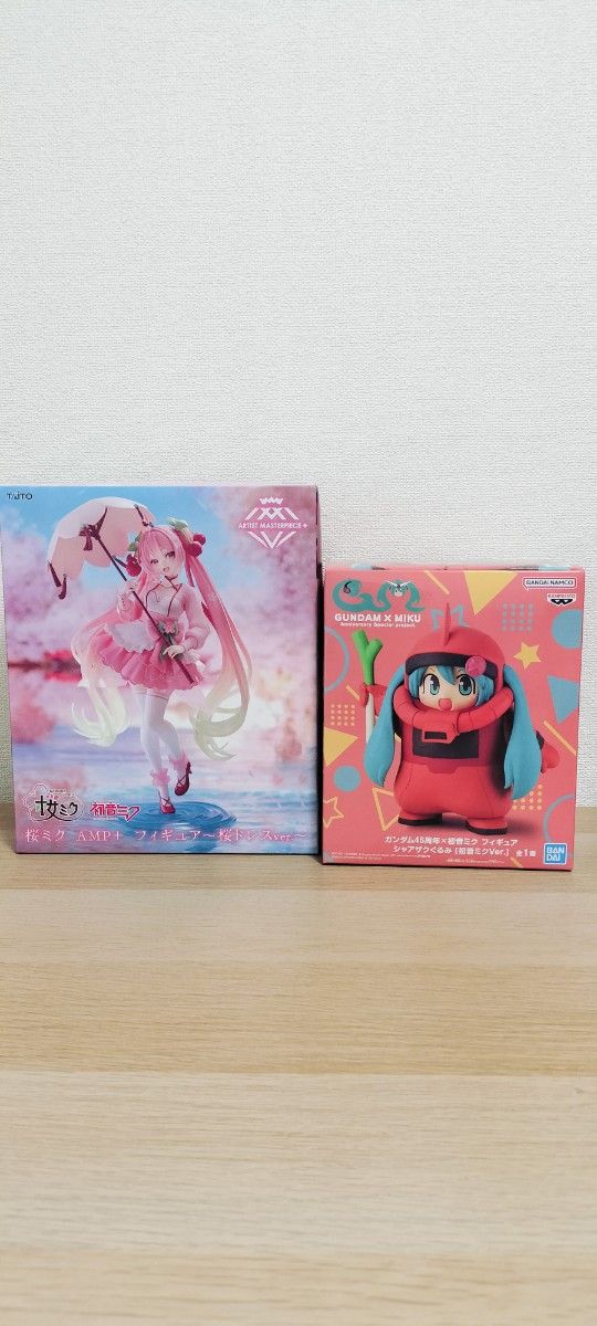 初音ミク フィギュア 7体セット まとめ売り ガンダムコラボ 桜ミク