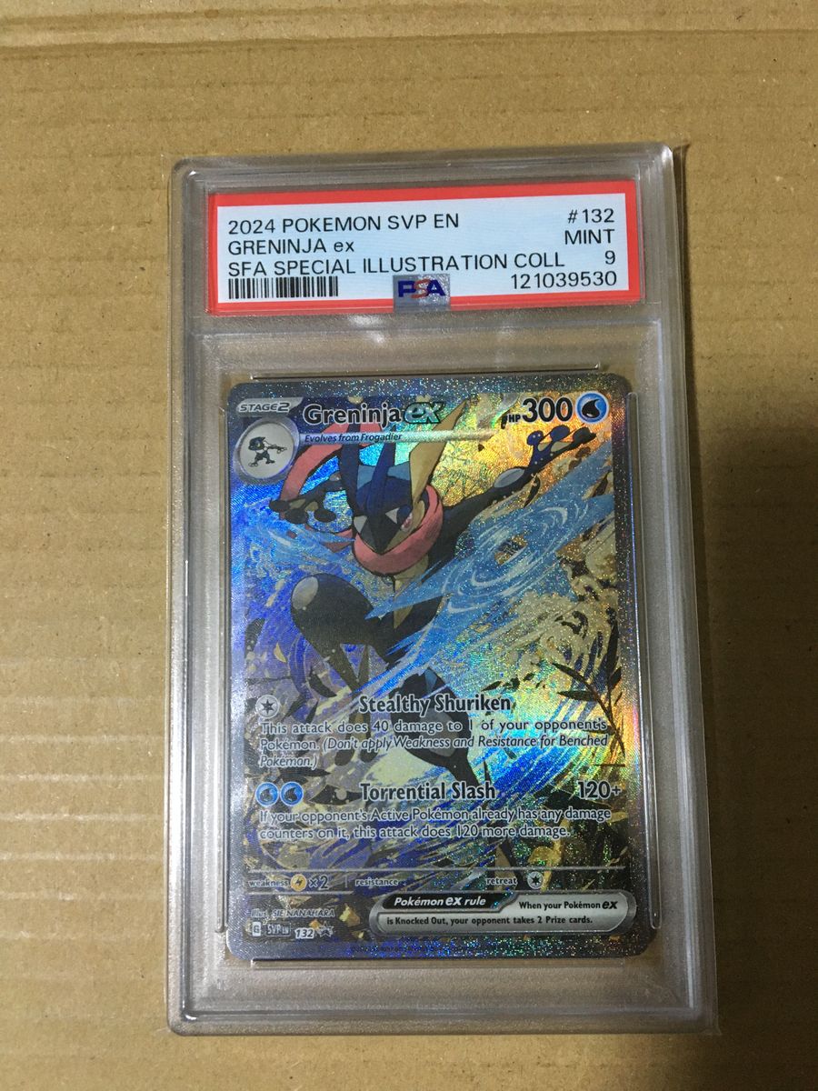 PSA10 ポケモンカード ゲッコウガex 英語 プロモ SVP EN #132 Greninja