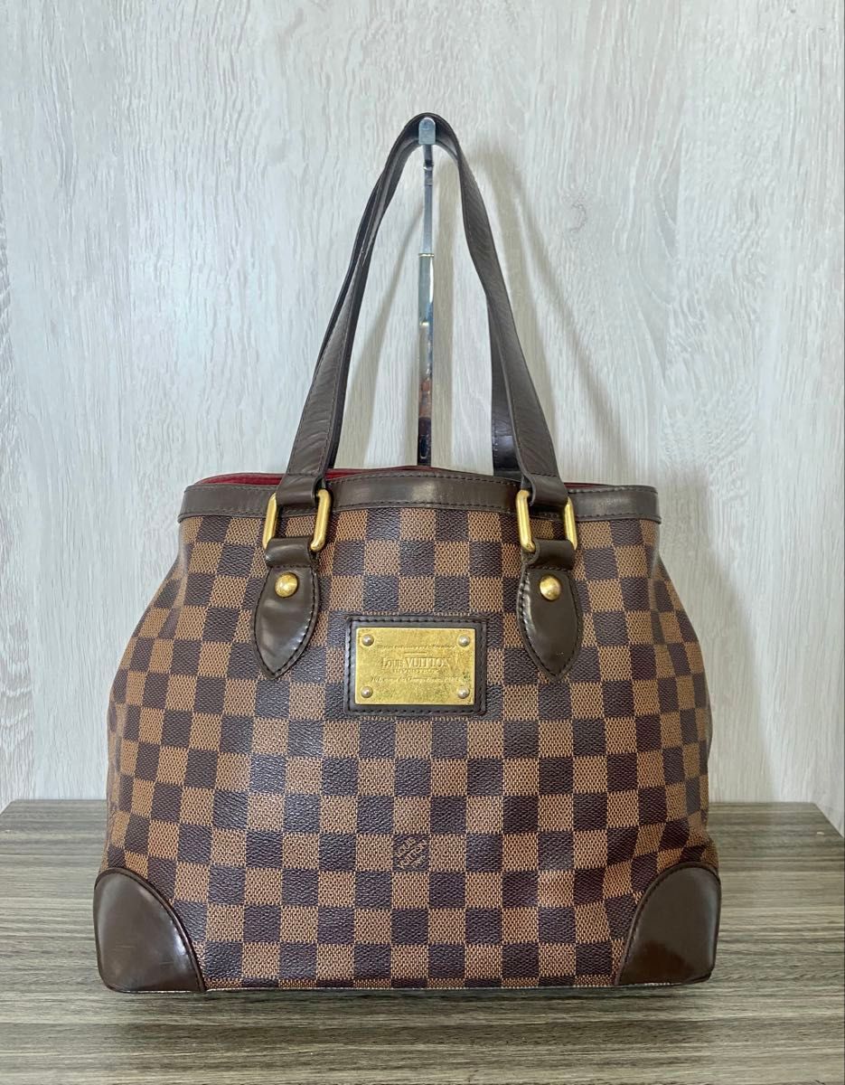 ルイヴィトン ハムステッドMM ダミエ エべヌ トートバッグ | Shop at