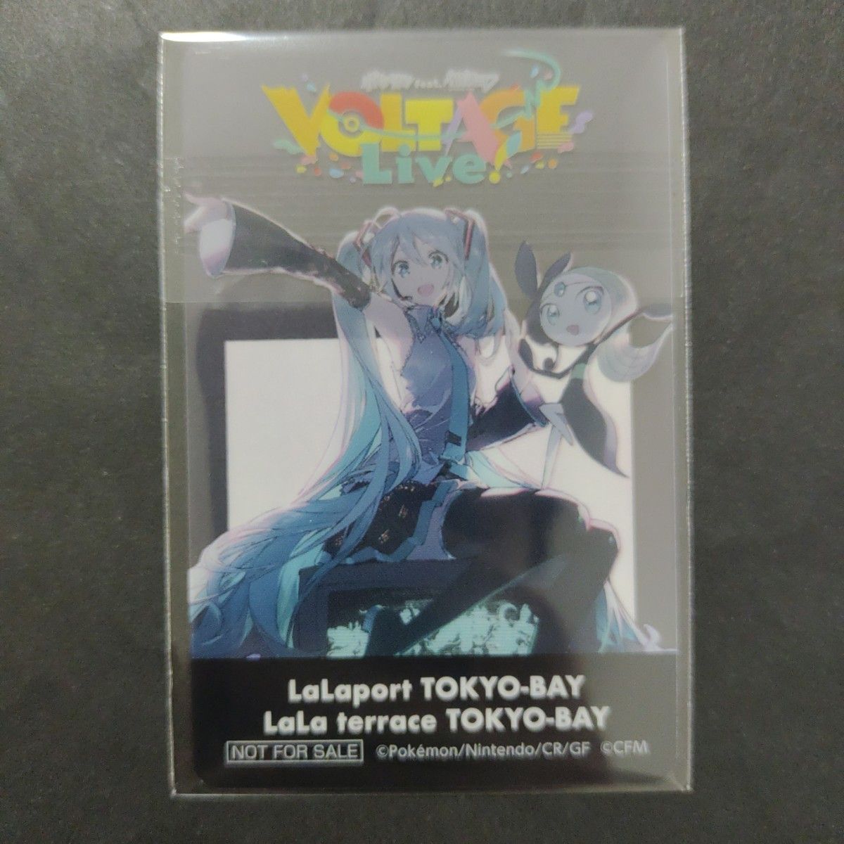 ポケモン 初音ミク VOLTAGE Live！ららぽーと クリアカード | Shop at