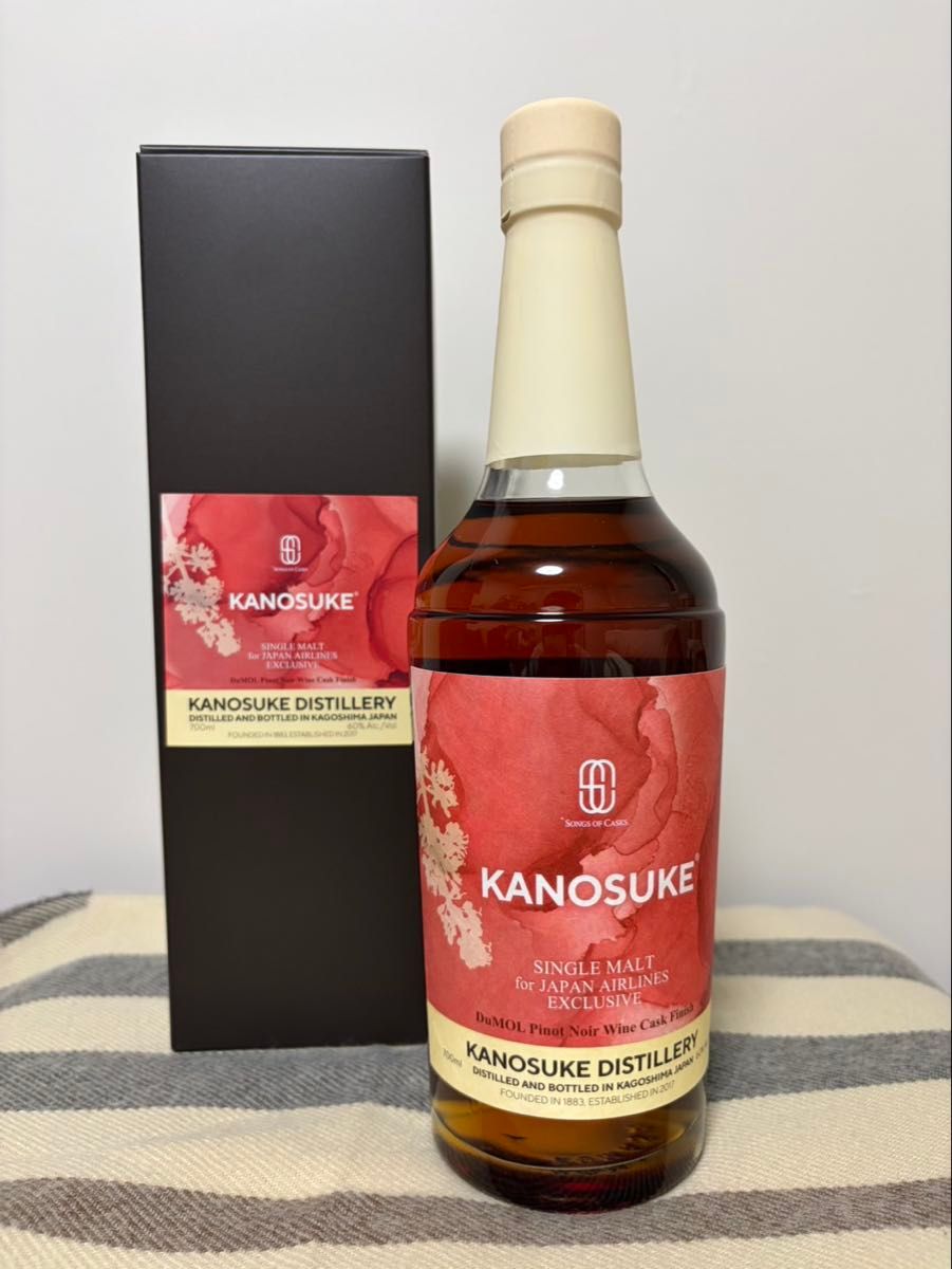 嘉之助 JAL EXCLUSIVE DuMOL CASK FINISH シングルモルト嘉之助 JAL EXCLUSIVE DuMOL CASK FINISH kanosuke