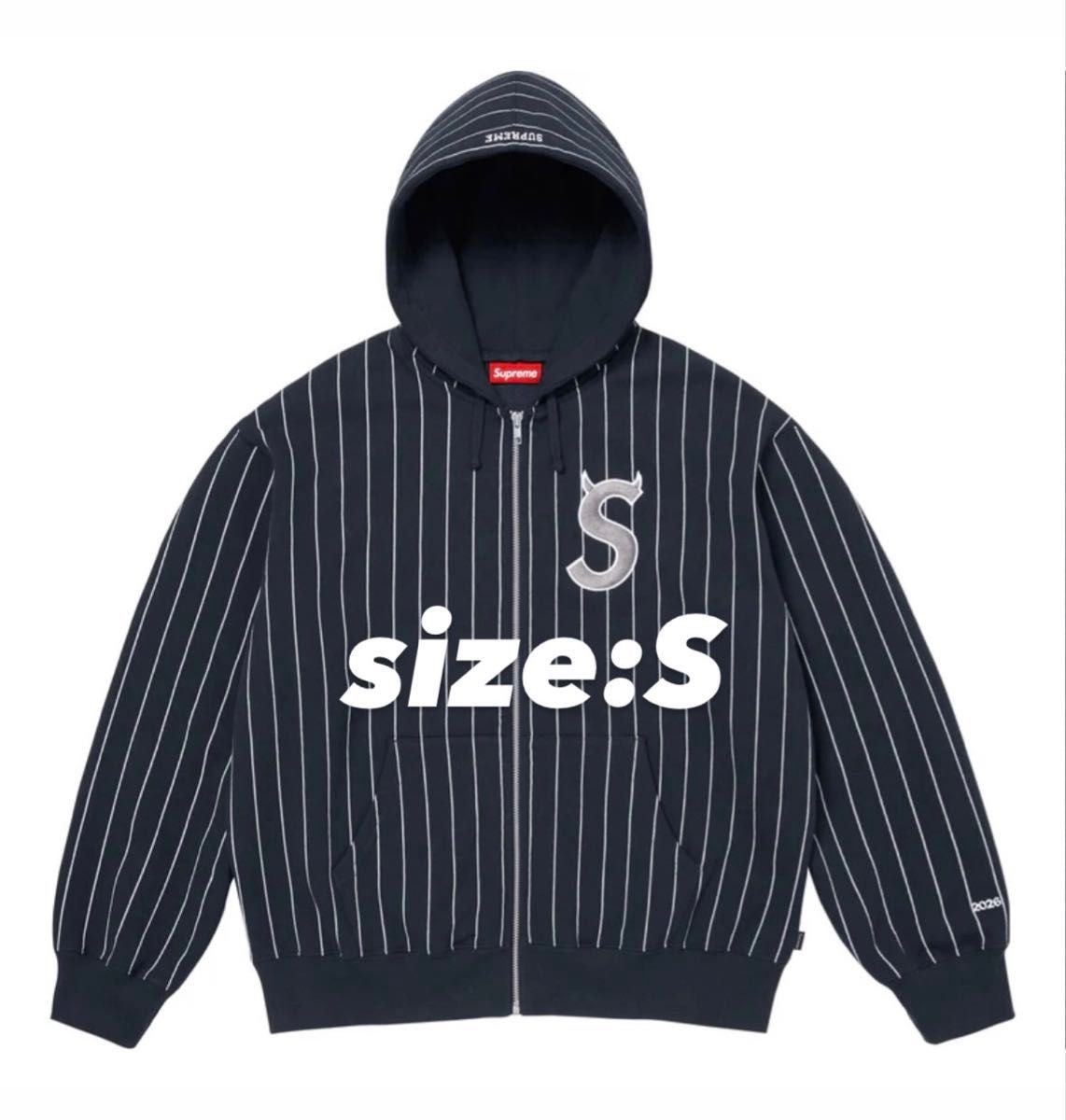 Supreme Devil S Logo Zip Up Hooded Sweatshirt Black Sサイズ | Shop