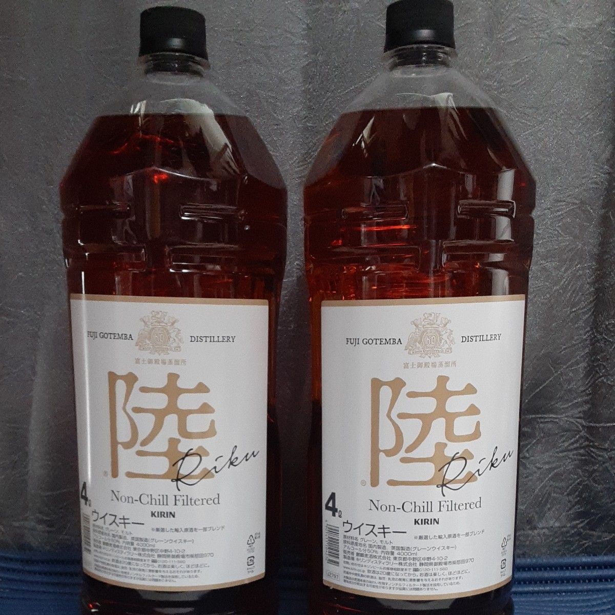 キリンウイスキー 陸 Riku 4L ペットボトル 4本セット | Shop at