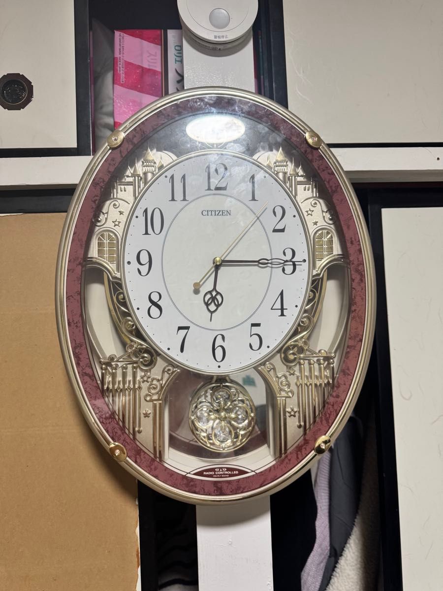 からくり 時計 シチズン