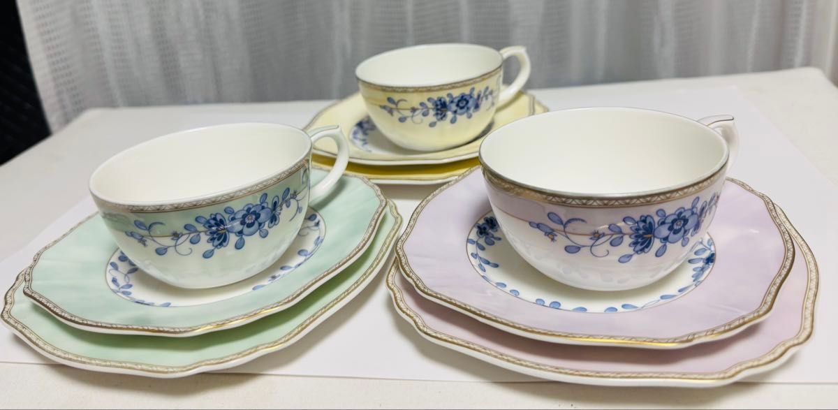 ナルミ ミラノティーカップ&ソーサー ロココ調 2客 | Shop at