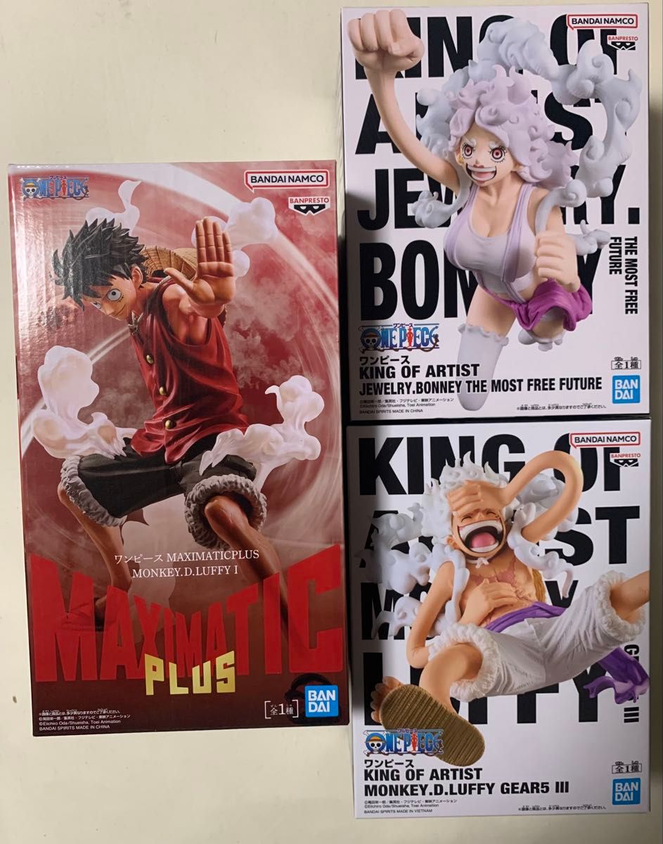 ワンピース プライズフィギュア ルフィ ニューゲート リンリン カイドウ　など ワンピース プライズフィギュア ルフィ ニューゲート リンリン