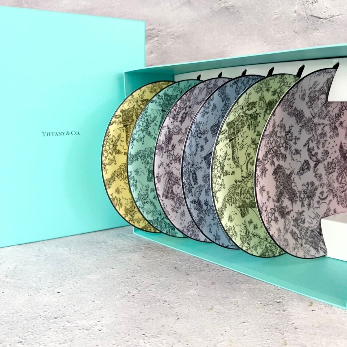 ティファニー TIFFANY プレート アンパサンド アンパーサンド お皿 2枚