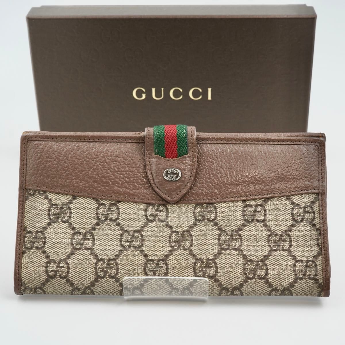 ✨新品未使用✨　GUCCI 長財布　 GGライン　GG柄　インターロッキング 新品未使用 GUCCI 長財布 GGライン GG柄 インターロッキング | Shop at