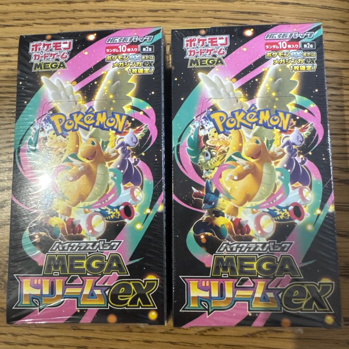 ポケモンカード　MEGAドリームex　クレイバースト　シュリンク付き 2点セット ポケモンカード クレイバースト & MEGAドリームex 2BOXセット