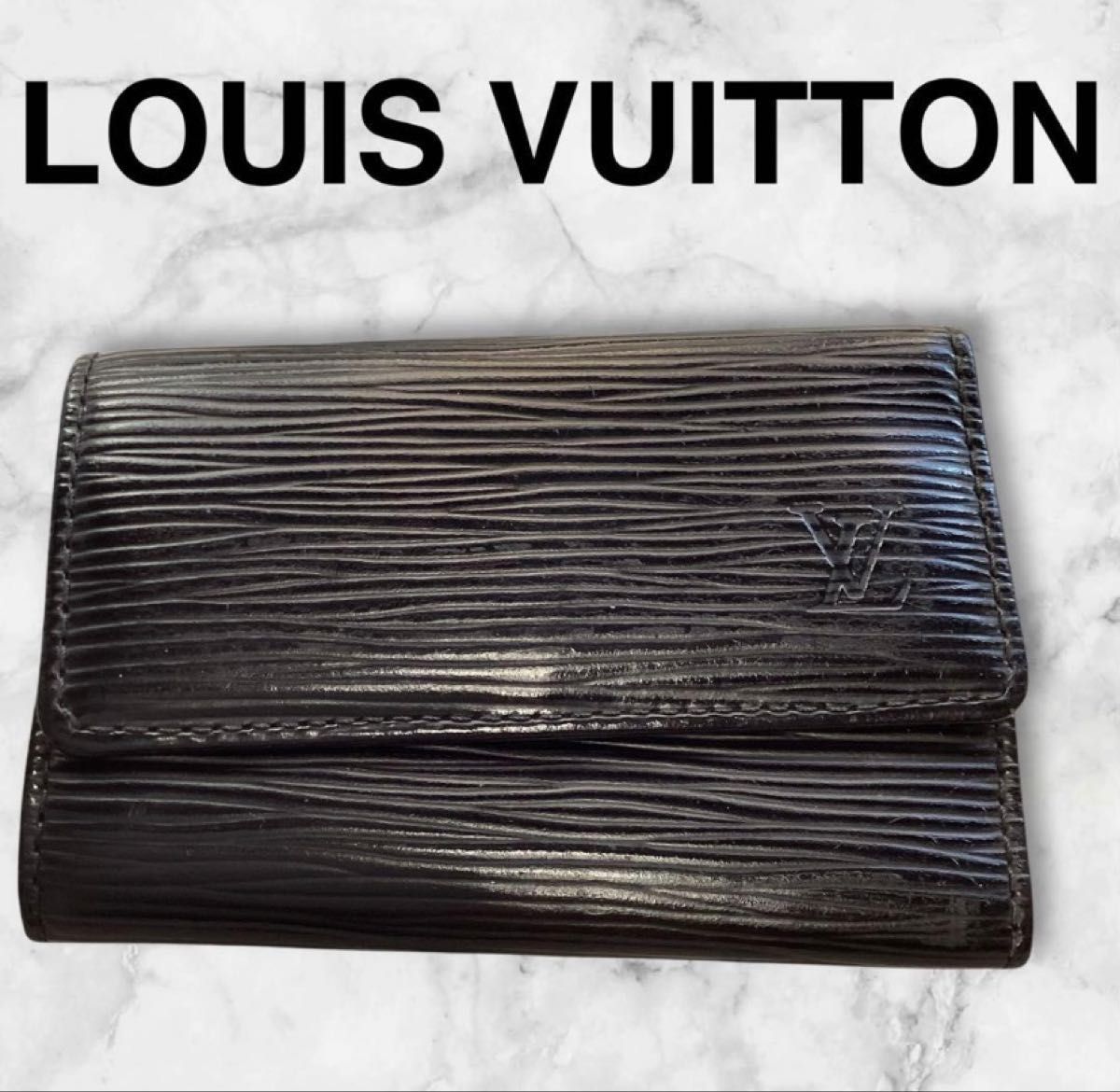 LOUIS VUITTON ルイヴィトン エピ 4連キーケース ブラック | Shop at