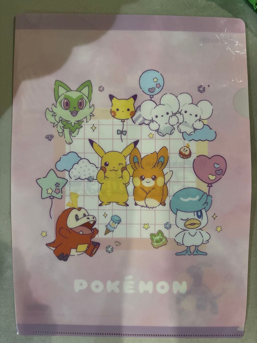 ポケモン ムンク展 ピカチュウ クリアファイル A4 | Shop at