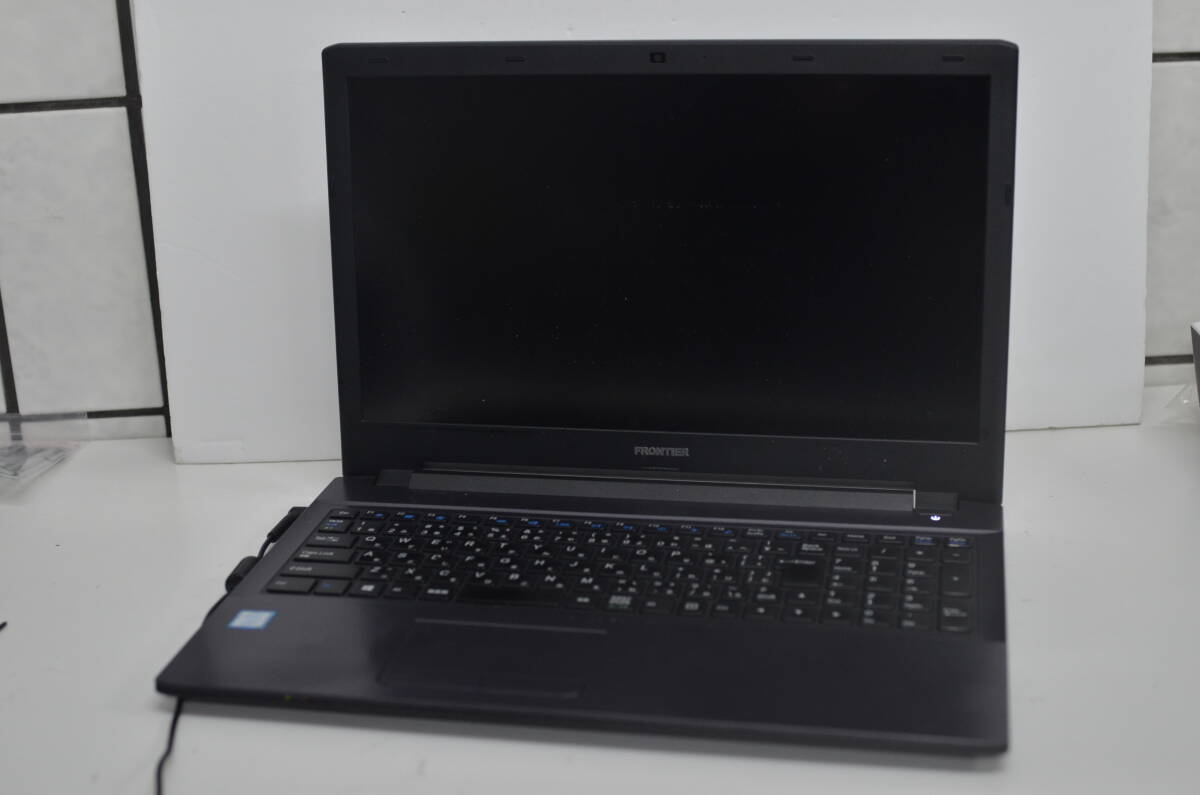 ノートPC FRONTIERノートパソコン/SSD240GB/メモリ8GB/無線/カメラ