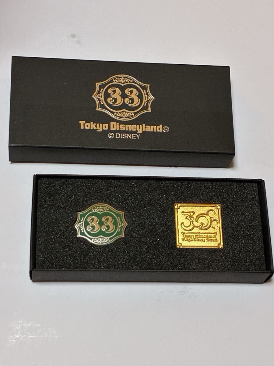 東京ディズニーランド クラブ33 33周年記念ピンバッジ 非売品 33周年