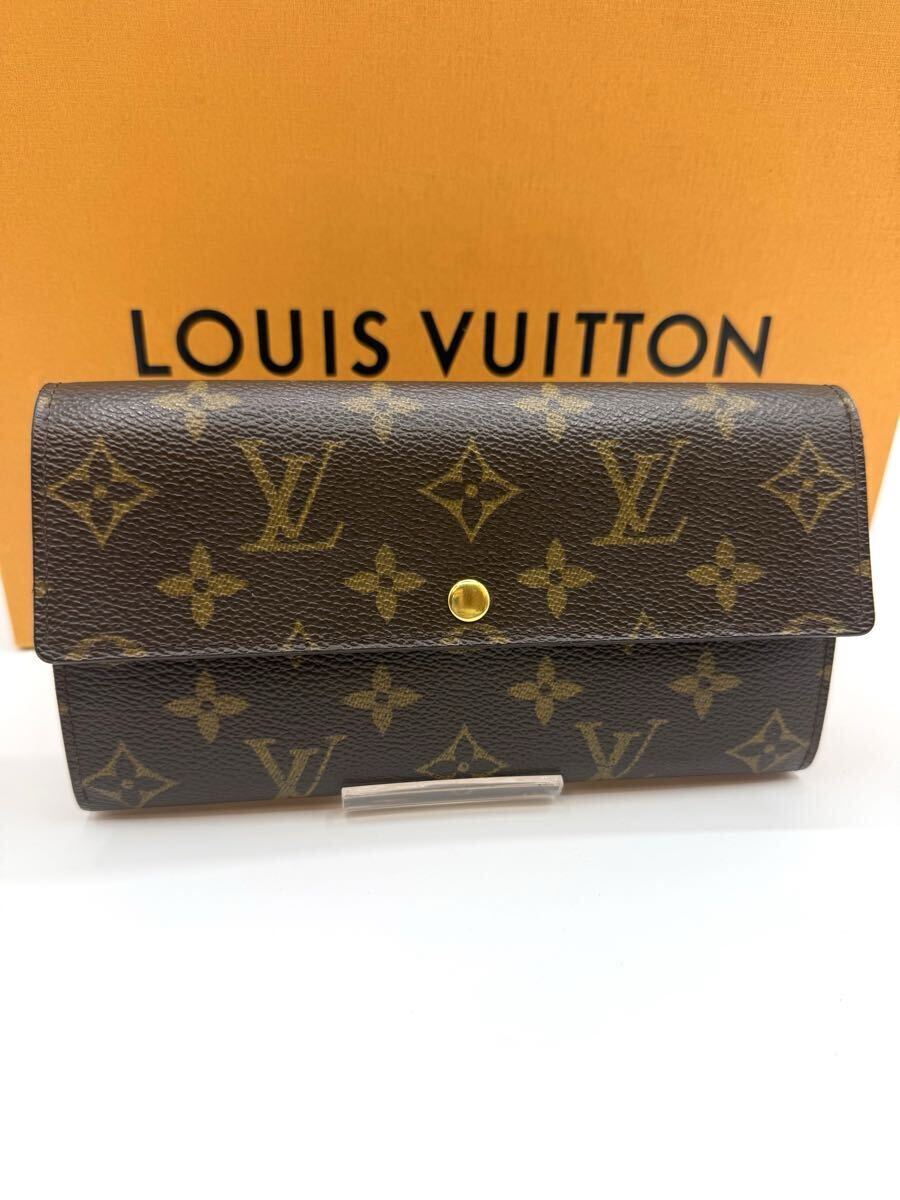 1181 極美品 LOUIS VUITTON ルイヴィトン モノグラム ポルトフォイユ 