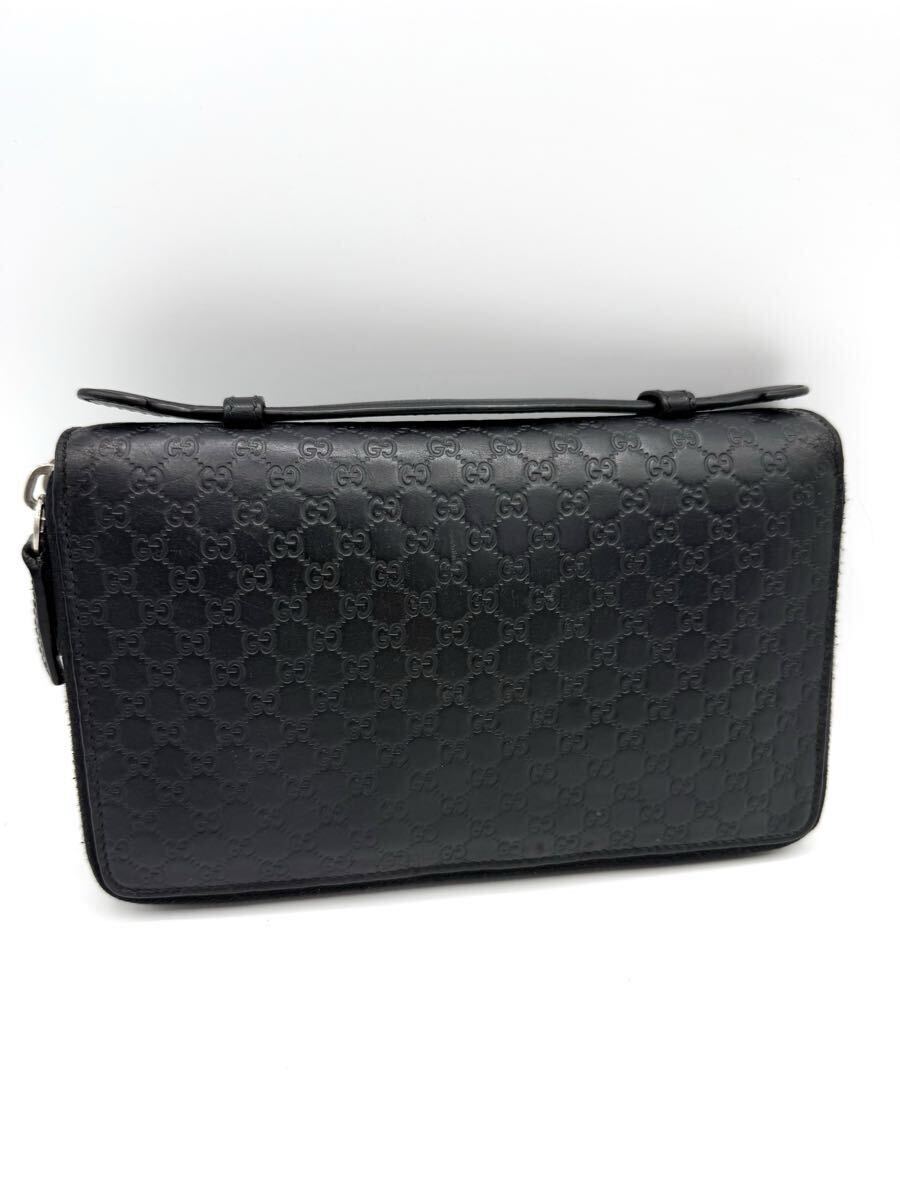 新品同様！ グッチ GUCCI 財布 長財布 シマレザー L字ファスナー