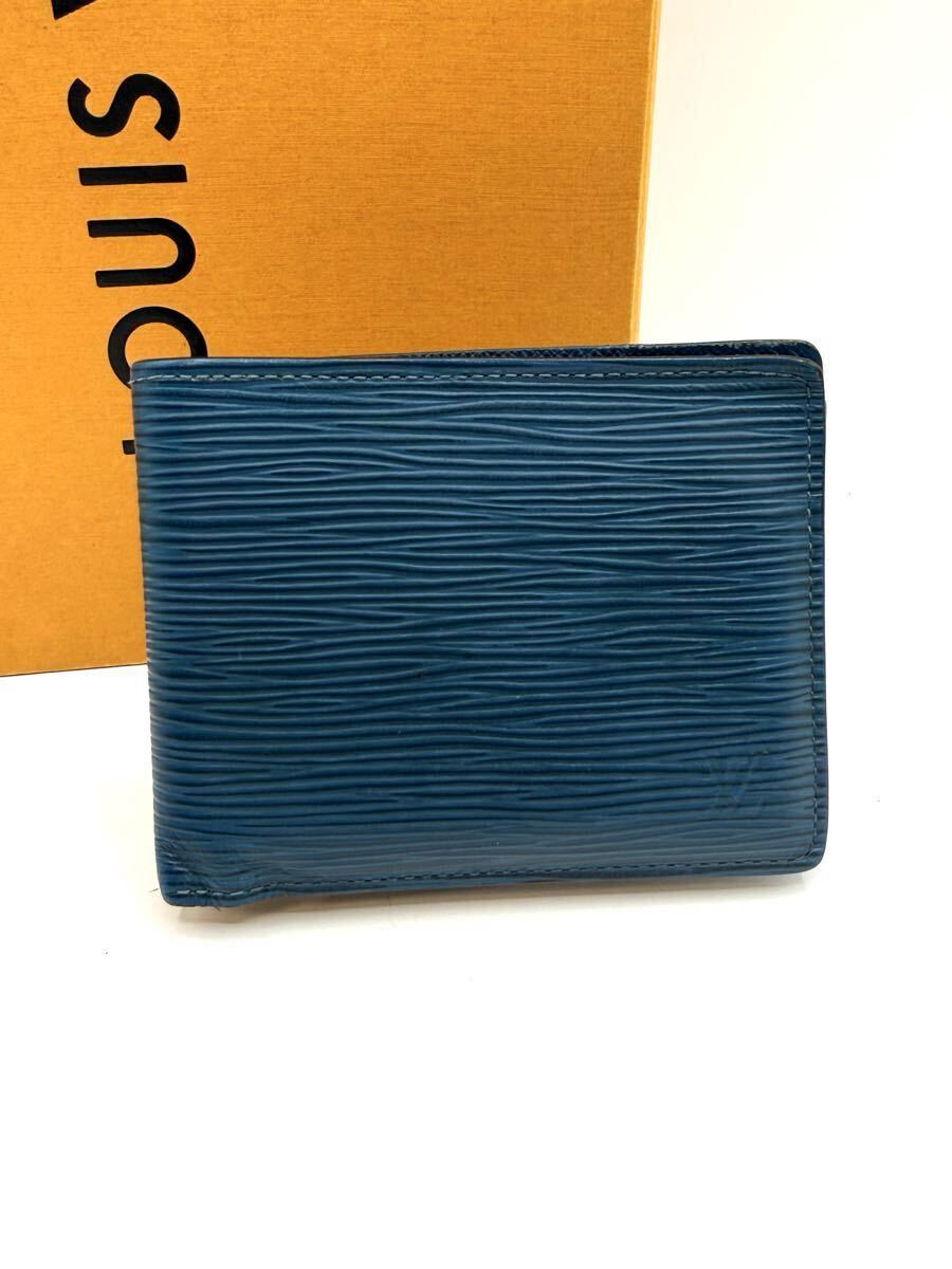 新品同然！ LOUIS VUITTON ルイヴィトン エピ ポルトフォイユ マルコ