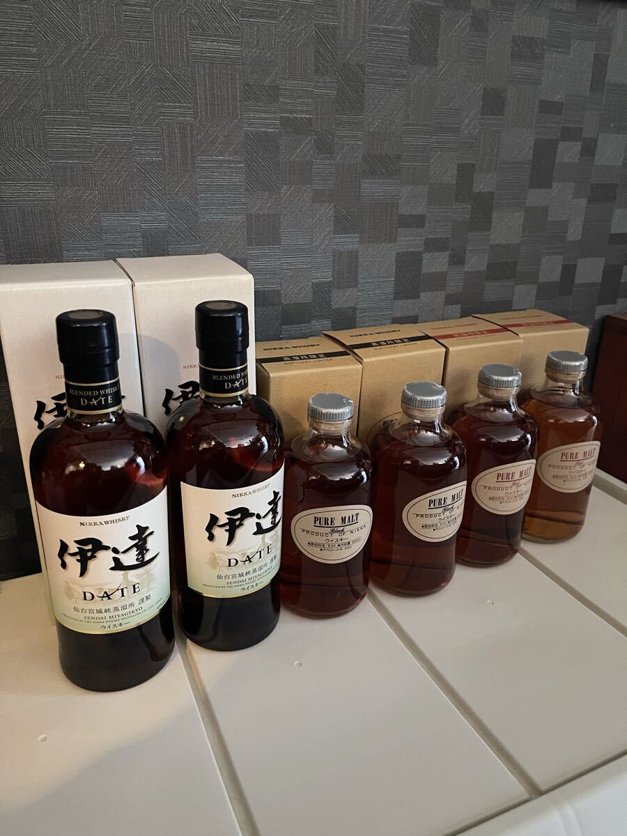入手困難!!ニッカ 伊達 700ml 瓶 2本セット 箱付き☆ | Shop at