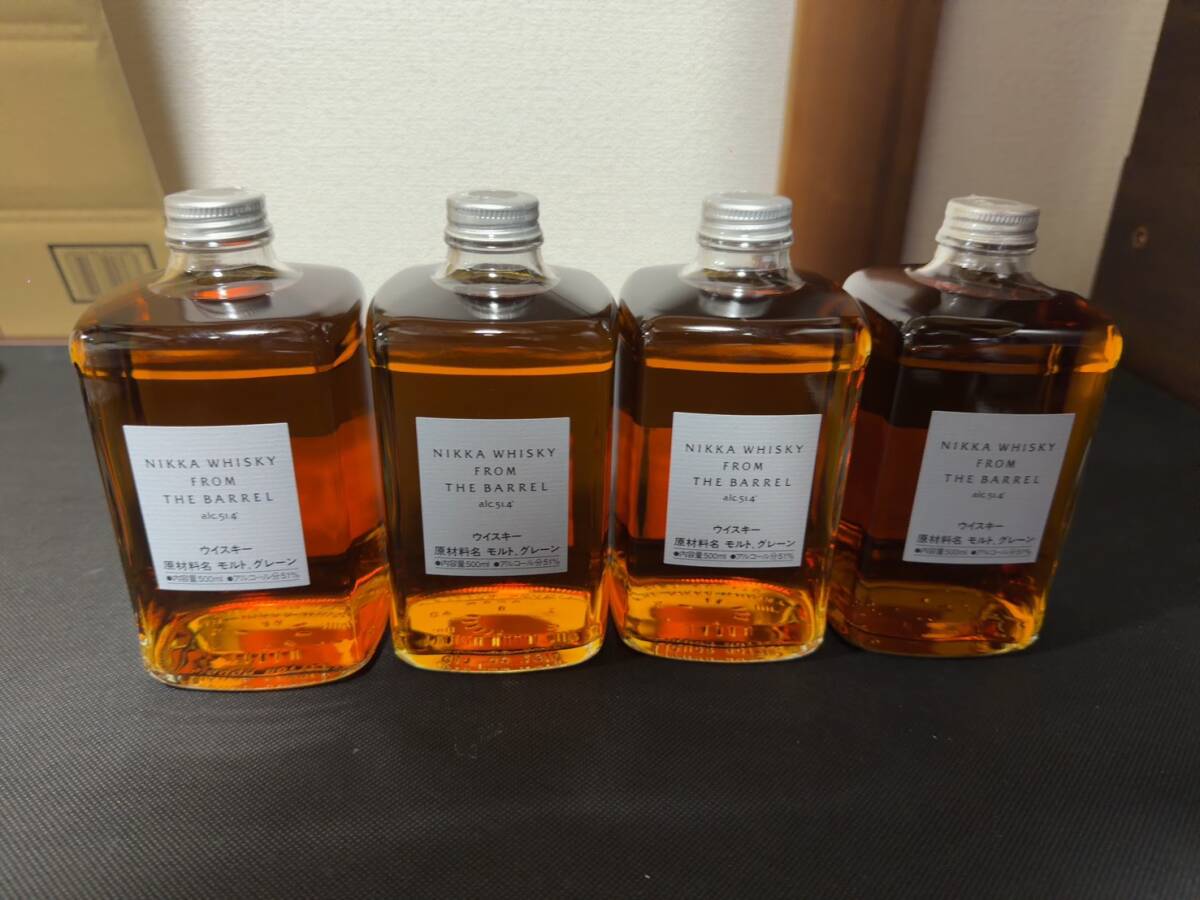 未開栓 ニッカ フロムザバレル 500ml 3本セット ニッカ フロムザバレル