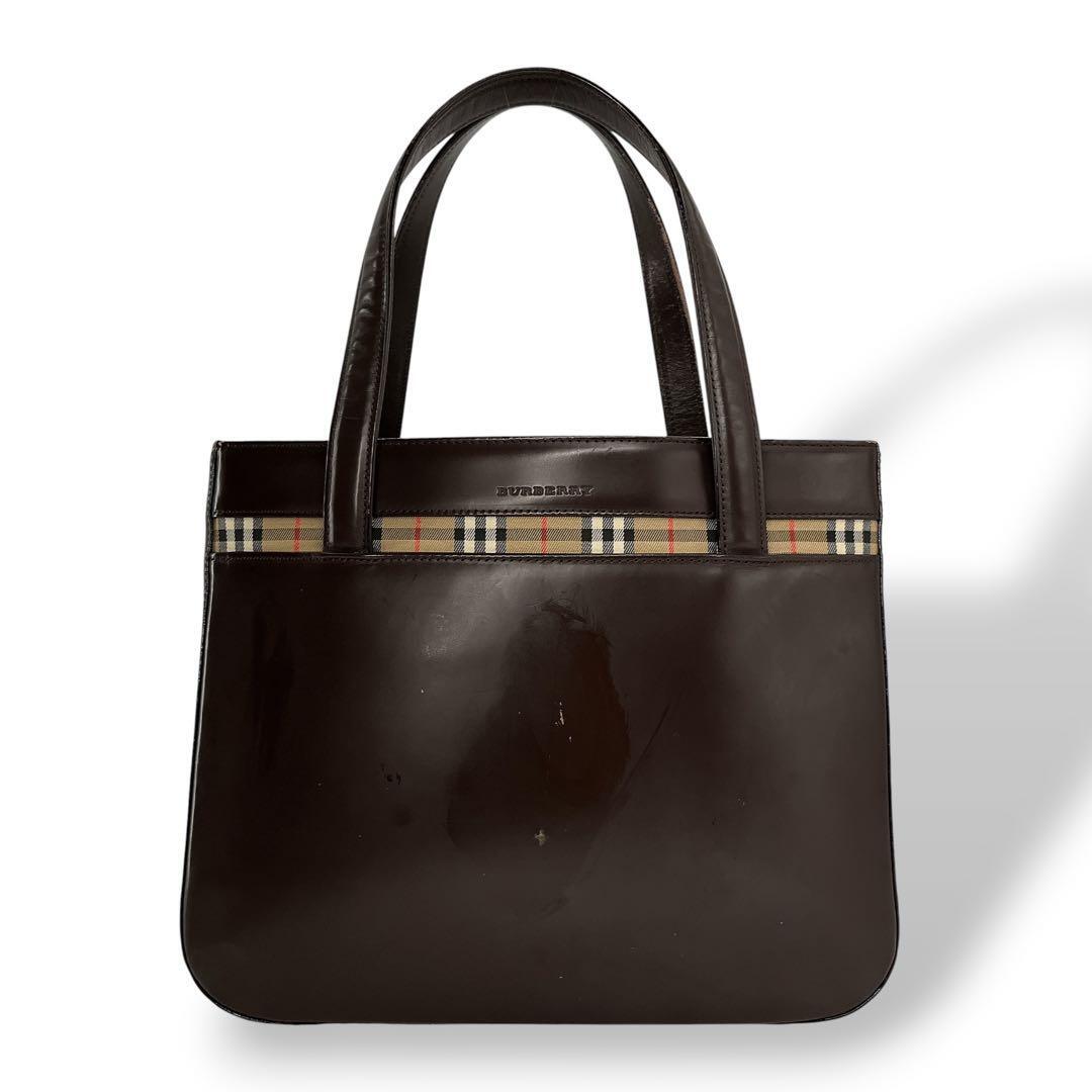 BURBERRY バーバリー ノバチェック トートバッグ ハンドバッグ | Shop 