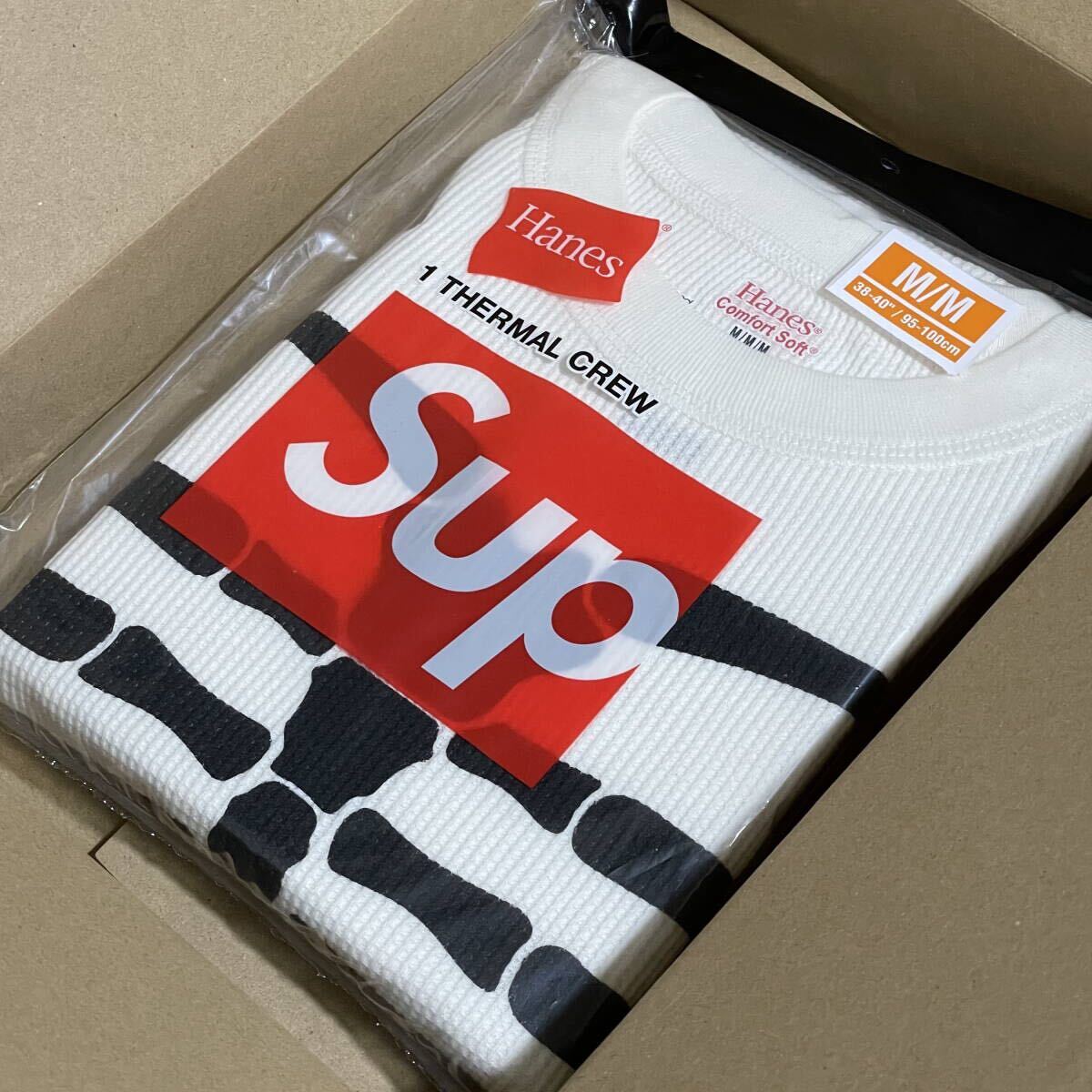 25FW Supreme Hanes Thermal Crew XL シュプリーム ヘインズ サーマル