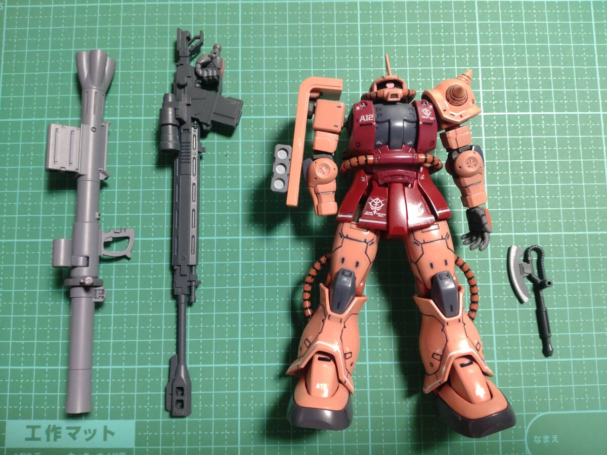 HG 1/144 ザクⅠ THE ORIGIN 完成品 ガンプラ完成品 プラモデル完成品