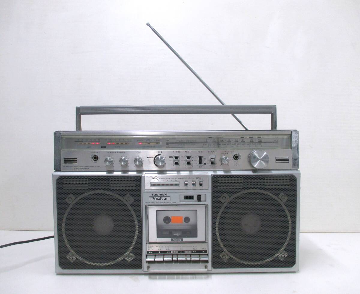 ♪昭和銘機 整備清掃ラジカセ 東芝 RT-8900S BOMBEAT12 Yahoo