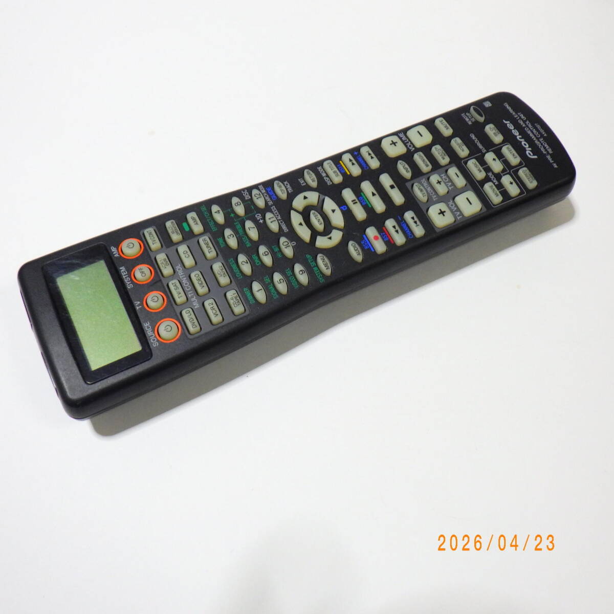 ◇パイオニア 7.1chハイレゾ対応AVアンプ VSA-LX52用リモコン AXD7548