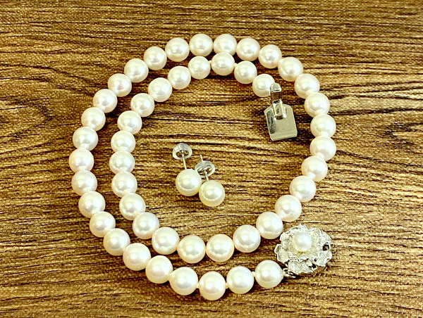 7.0～7.5mm】あこや本真珠スイングピアス K18YG | Shop at 
